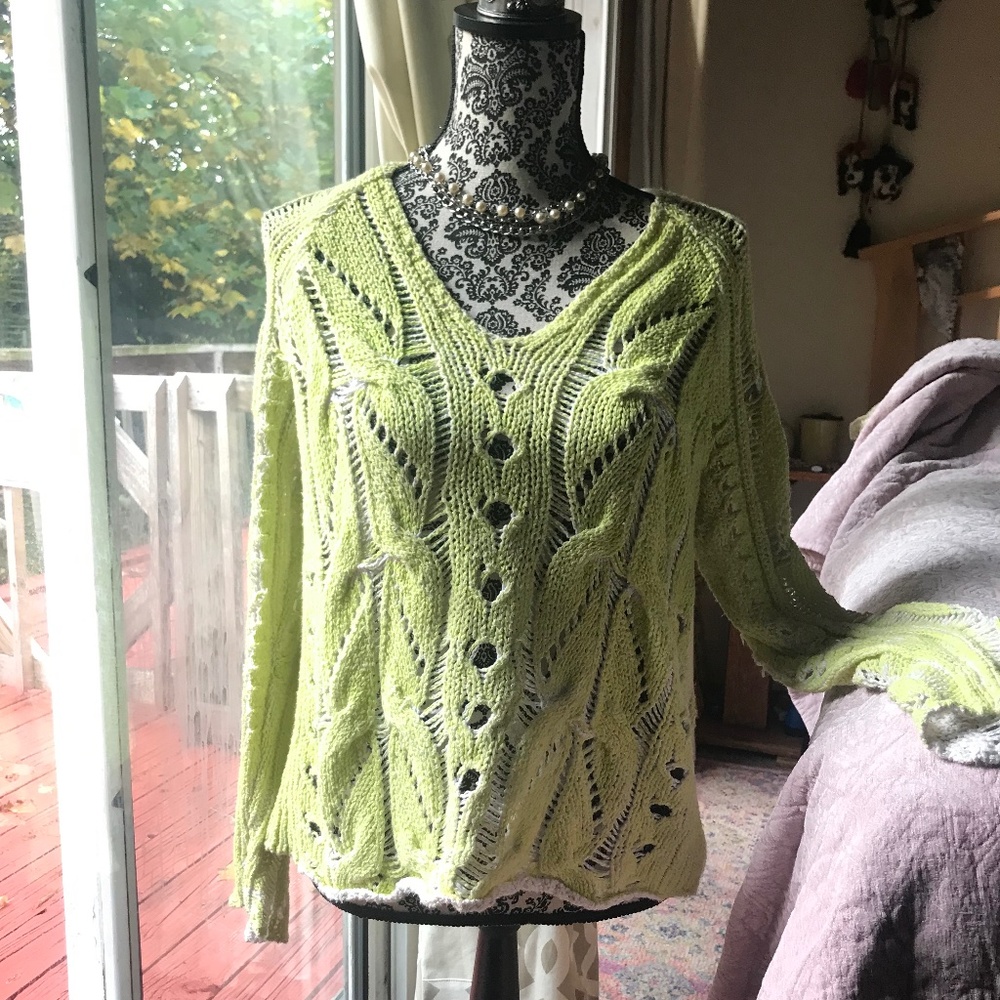 Free people knit sweater